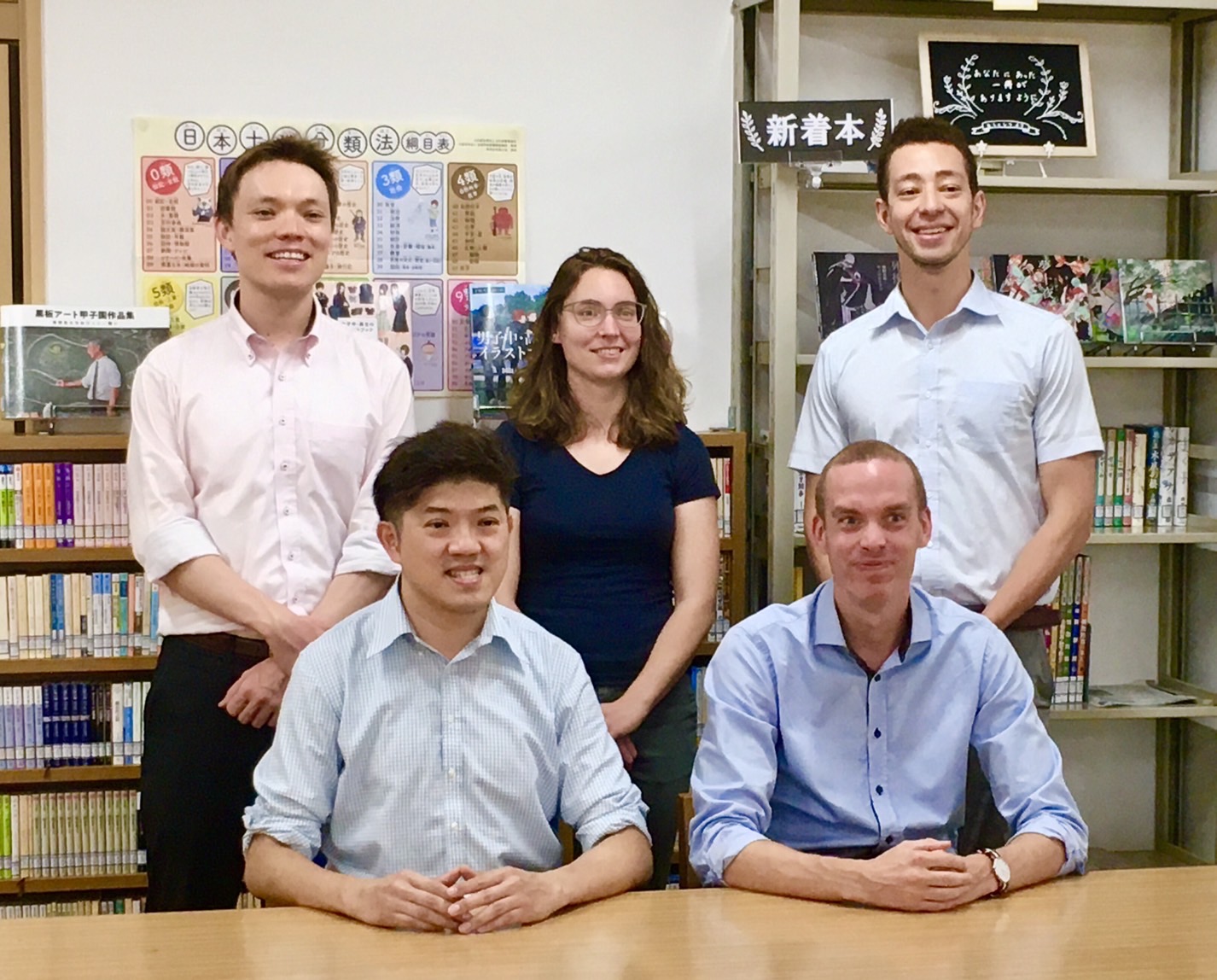 A warm welcome to our 4 new IB teachers!