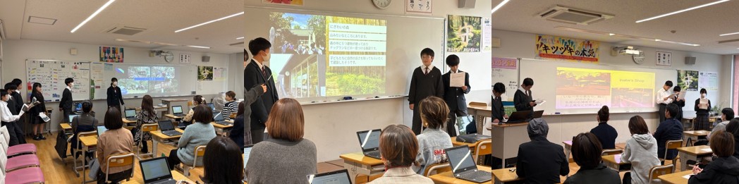 中１「授業参観･学年懇談」実施