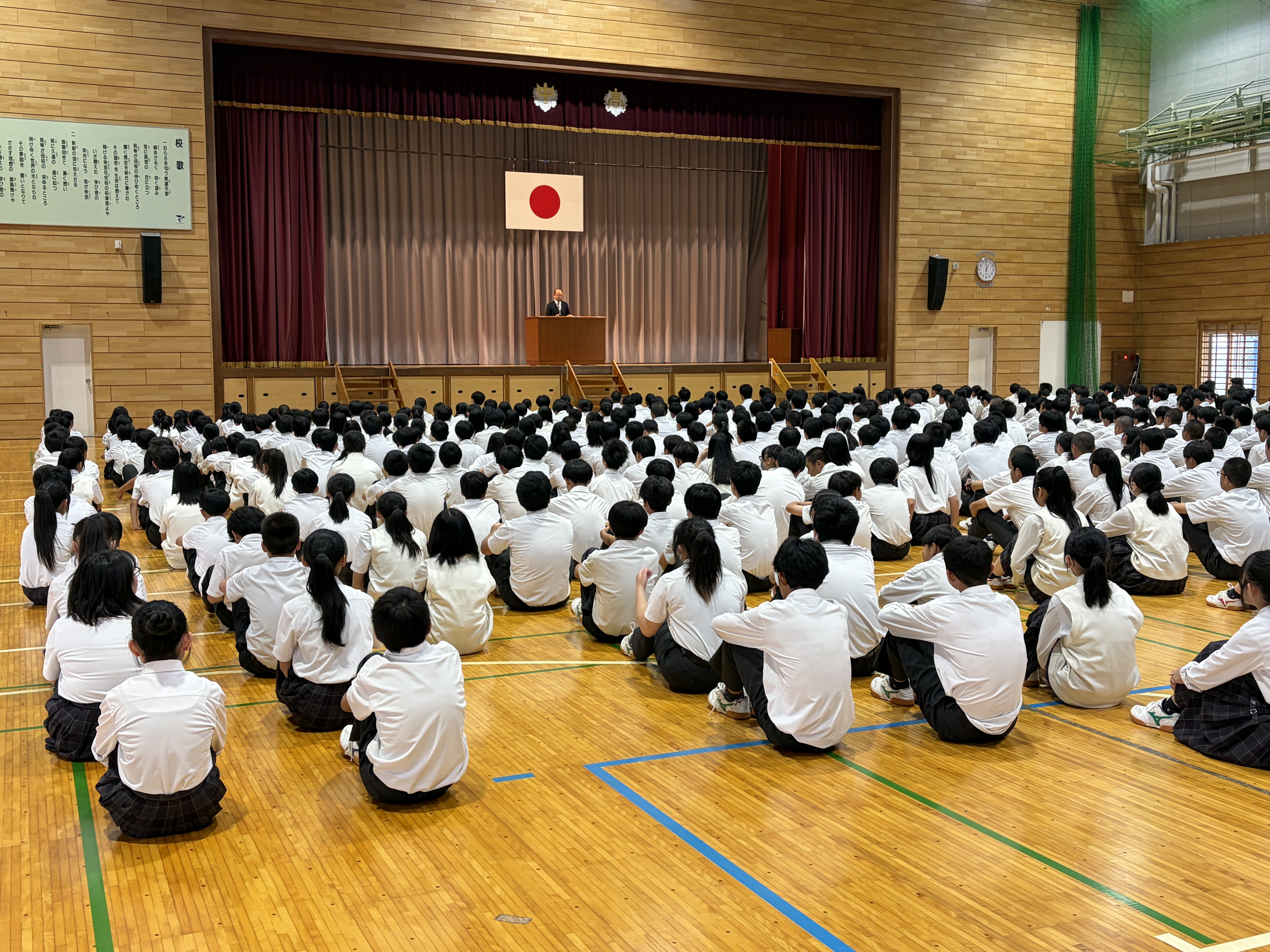 １学期終業式